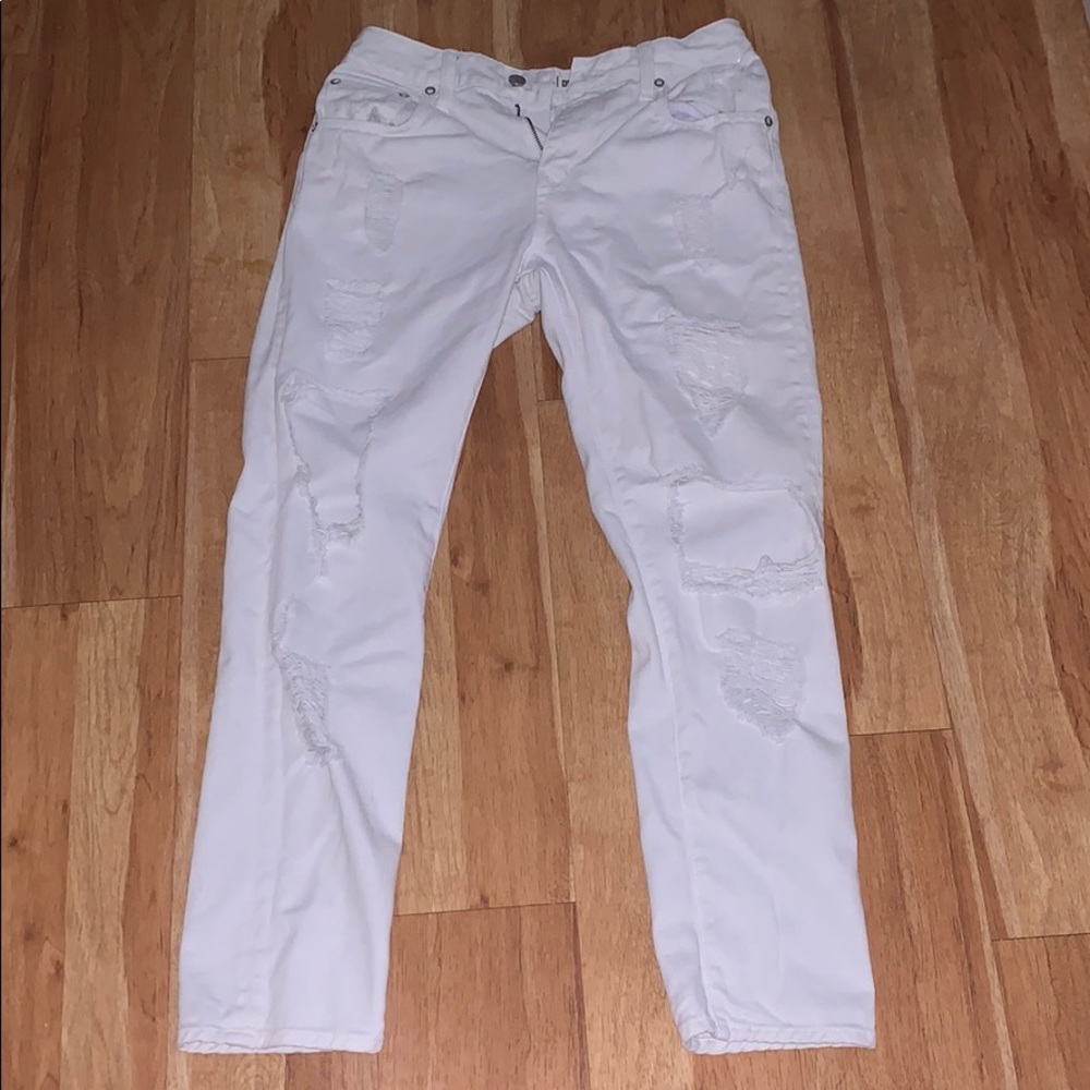 Lovers and Friends white boyfriend jeans